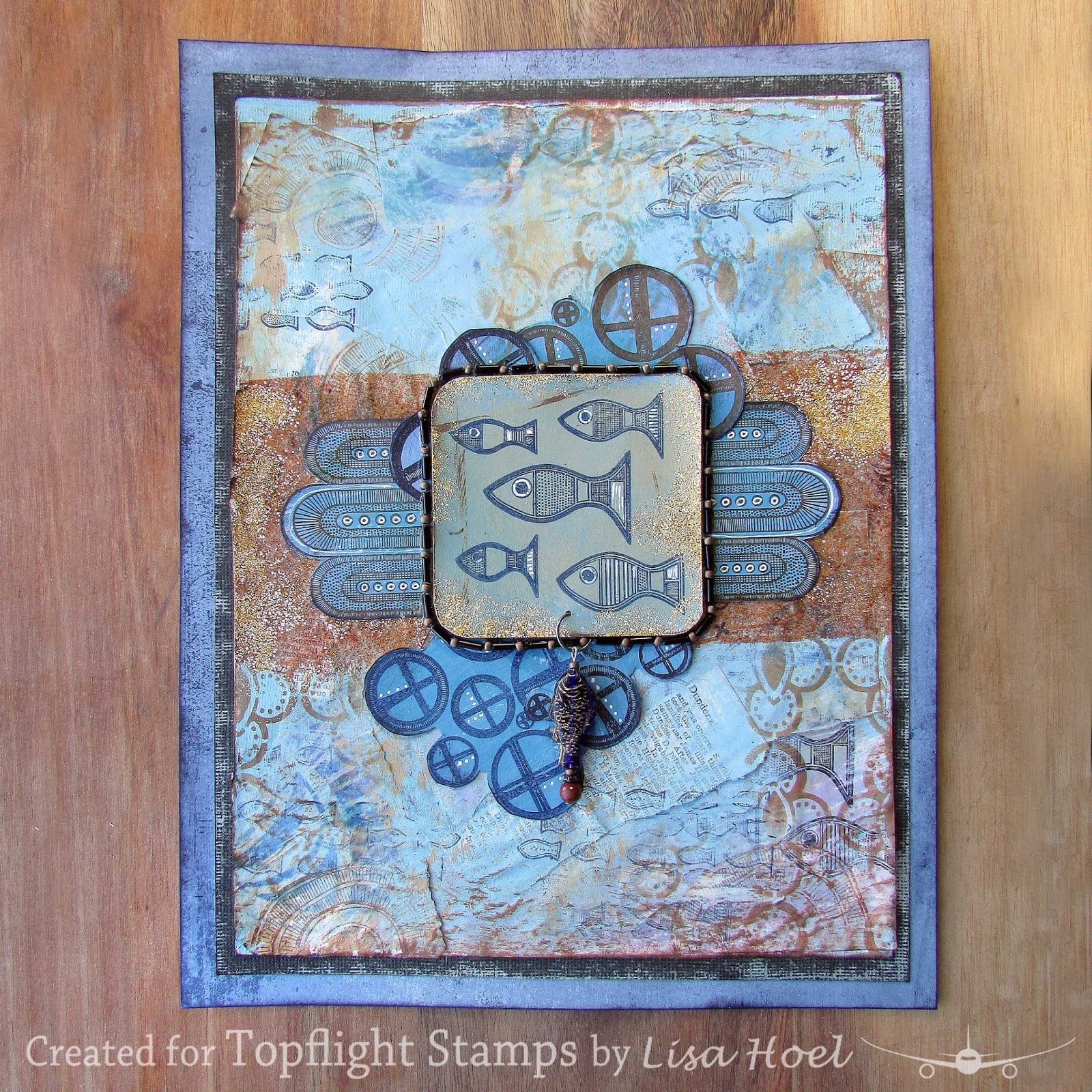 Creative Juice A Class with Gwen LaFleur for Topflight Stamps