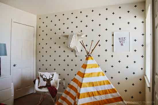 washi tape wall decals
