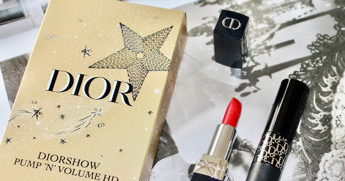 dior mascara and lipstick set