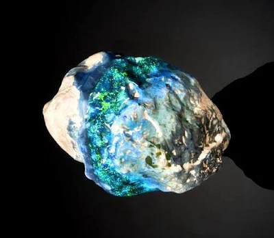 The Largest Uncut Black Opal in the World