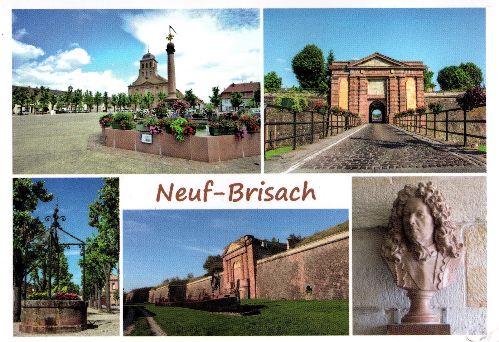 Mү Poƨtcard Colləction NeufBrisach NeuBreisach NeiBrisach