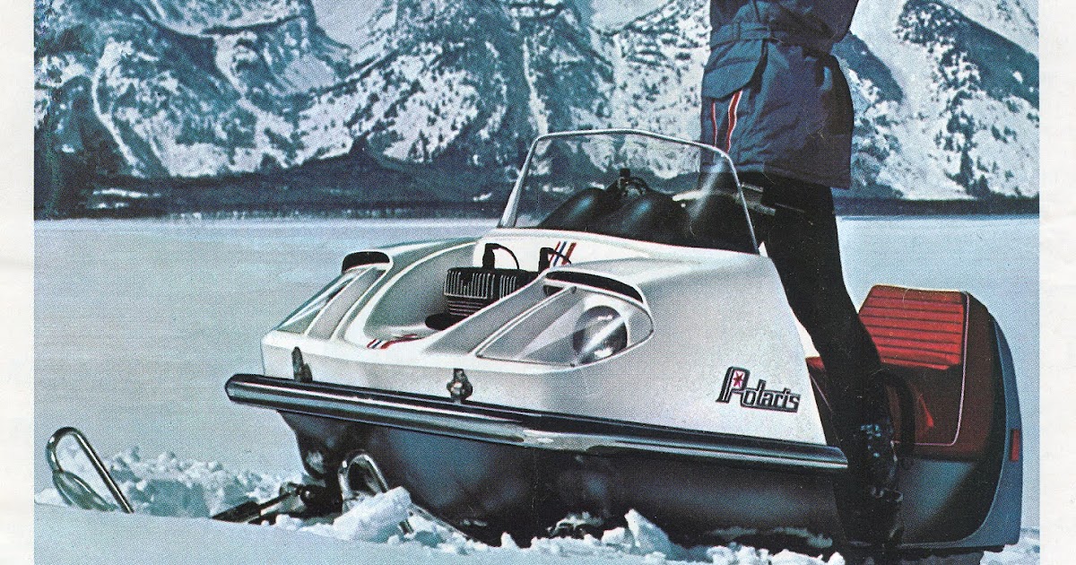 CLASSIC SNOWMOBILES OF THE PAST 1972 POLARIS CHARGER S/S SNOWMOBILE
