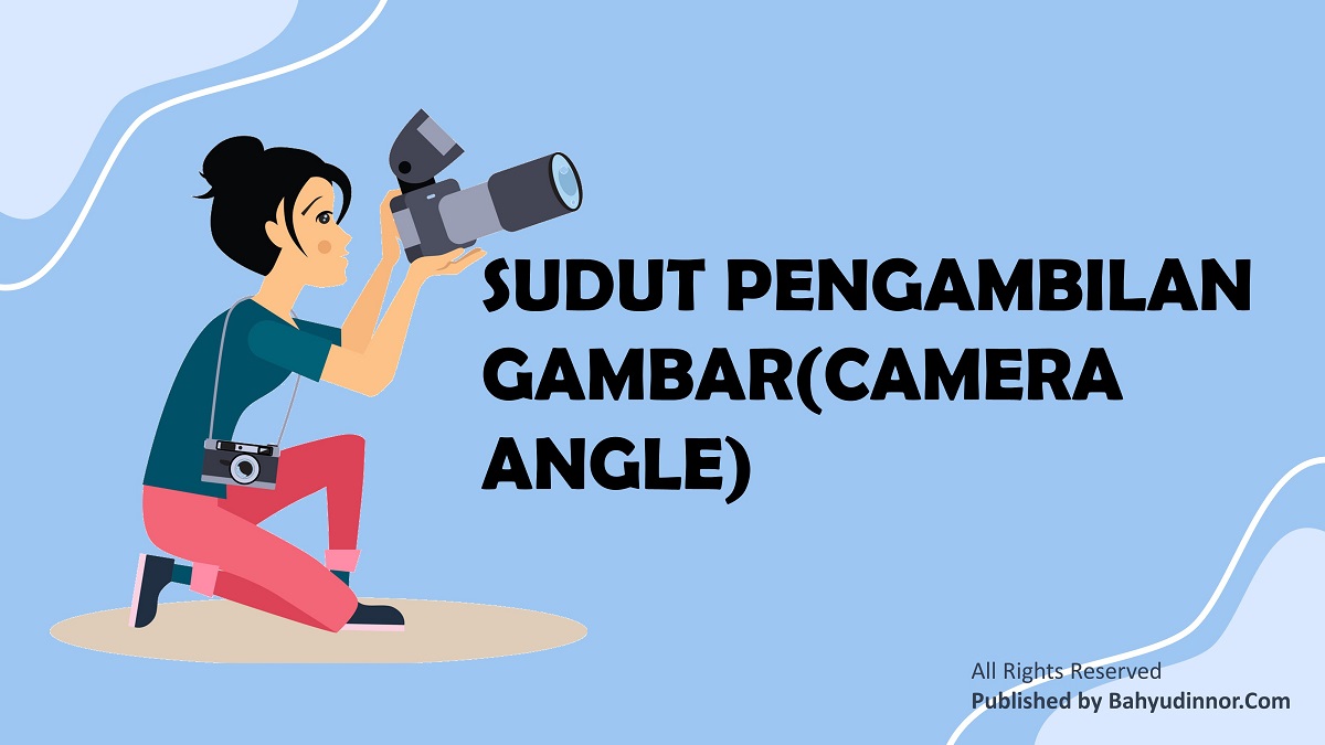 Sudut Pengambilan Gambar (Camera Angle) - Bahyudinnor.Com | Media