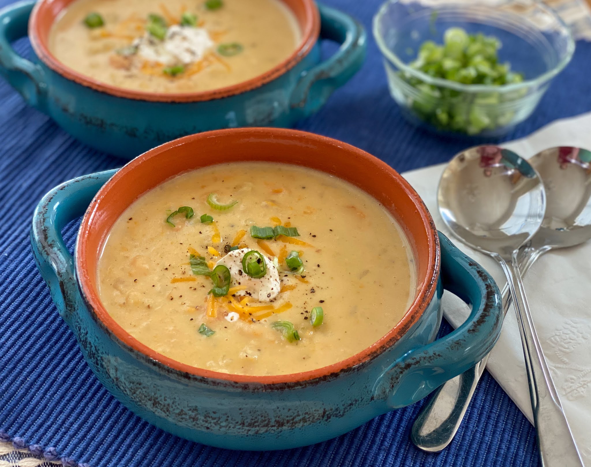 Points In My Life Yam and Russet Potato Soup