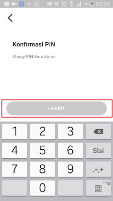 PIN Aplikasi Fazzcard Android