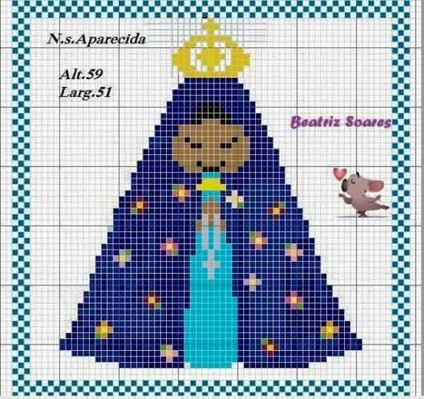 Ponto Cruz Religiosos Graficos Gratis Coisinhas da Renata: Gráficos Religiosos em Ponto Cruz....