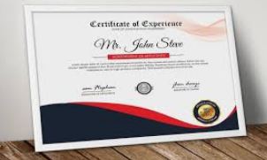 تنزيل شهادة تقدير قابلة لتعديل