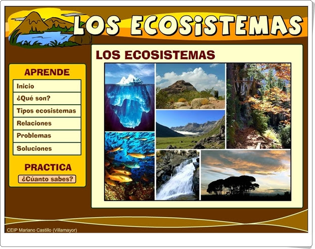 "Los ecosistemas" (Ciencias Naturales de Primaria)