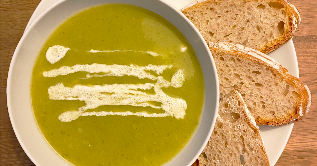 einfache Kartoffel-Brokkoli-Suppe