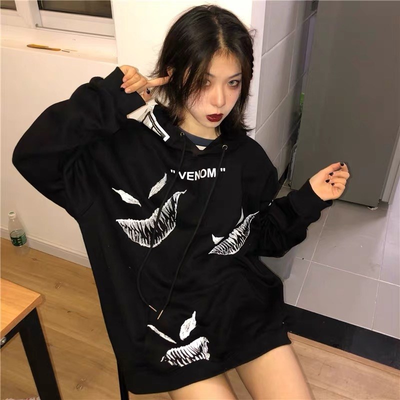 Áo Khoác Nỉ Hoodie HOẠ TIẾT VENOM KN17