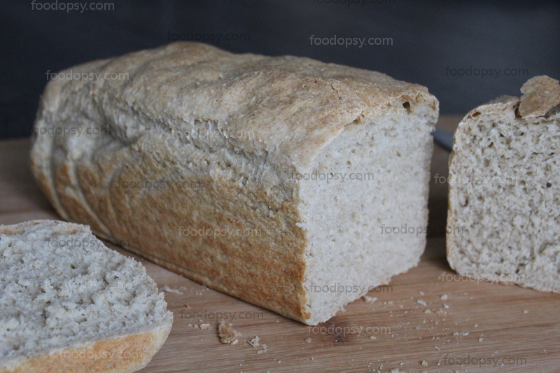 Oat Bran Vegan Bread