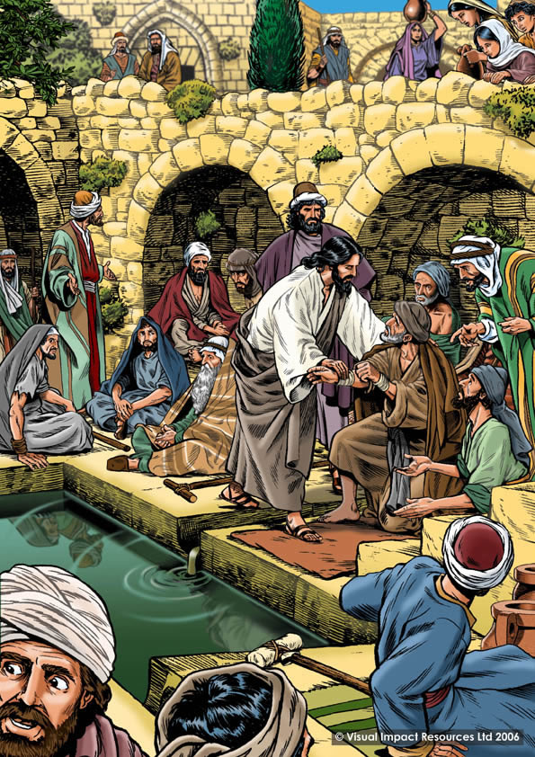 Today’s Reflection Christ is the New Pool of Bethesda!