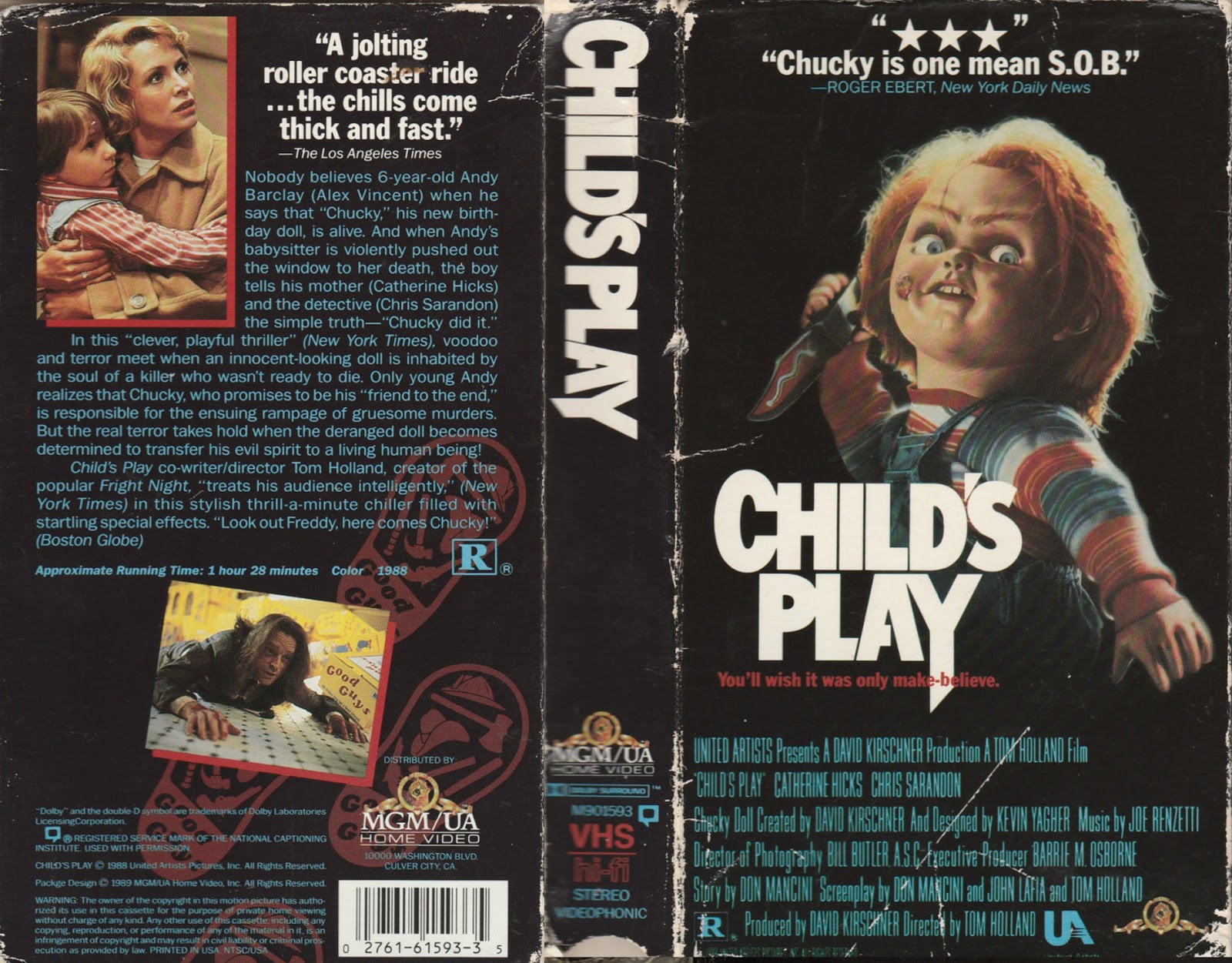 MÁS QUE CINE DE LOS OCHENTA Muñeco diabólico (1988,Tom Holland) Child