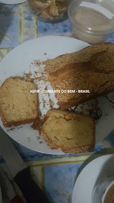 PÃO DE FARINHA DE ARROZ INTEGRAL COM KEFIR DE LEITE PÃO DE FARINHA DE ARROZ INTEGRAL COM KEFIR DE LEITE