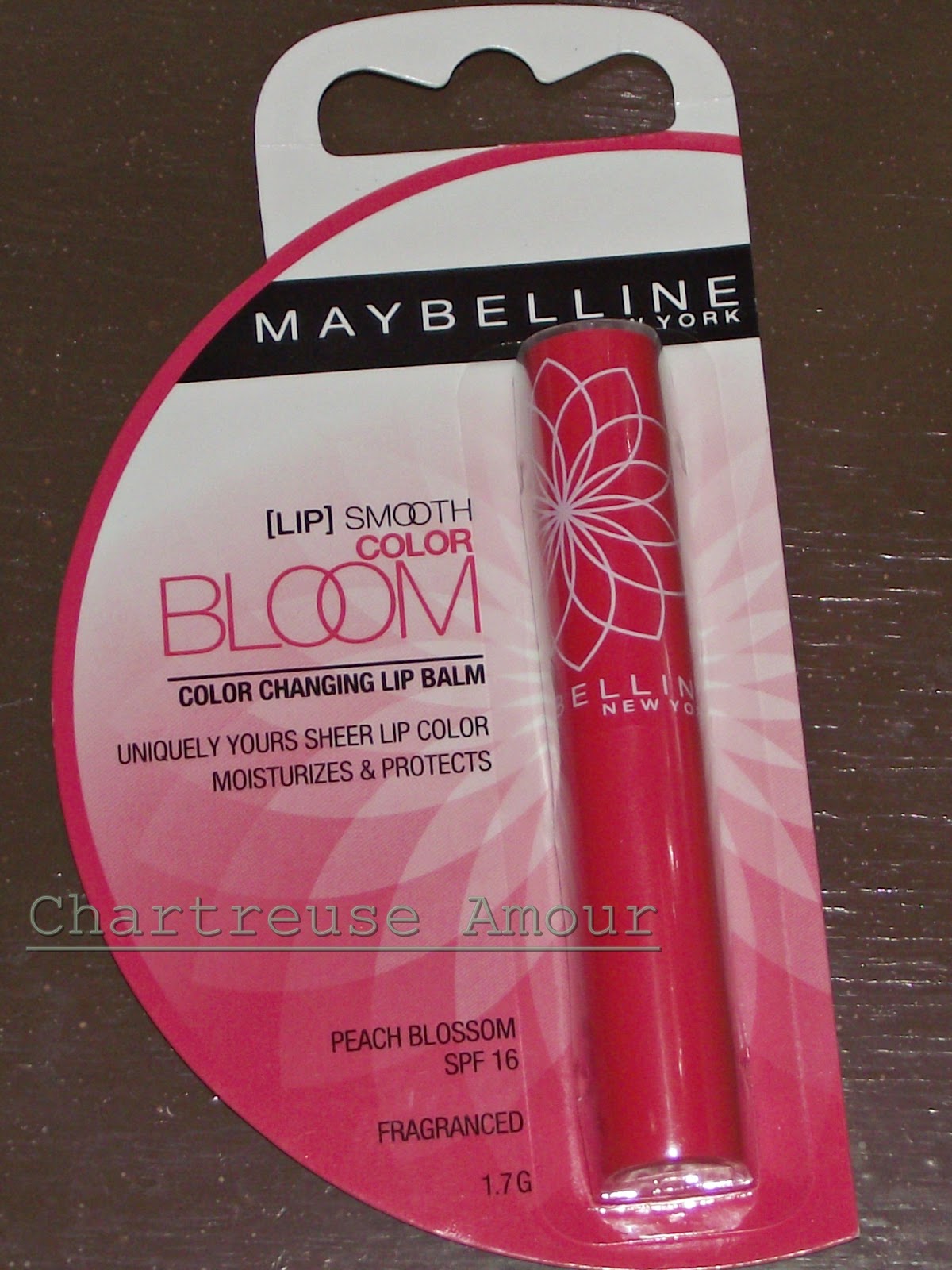 chartreusity Maybelline Lip Smooth Color Bloom Lip Balm in Peach Blossom