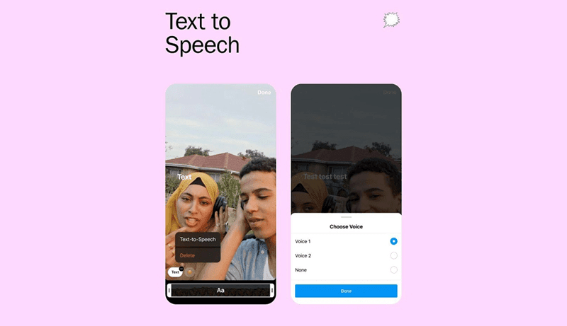 Instagram Reels now have Text-to-Speech