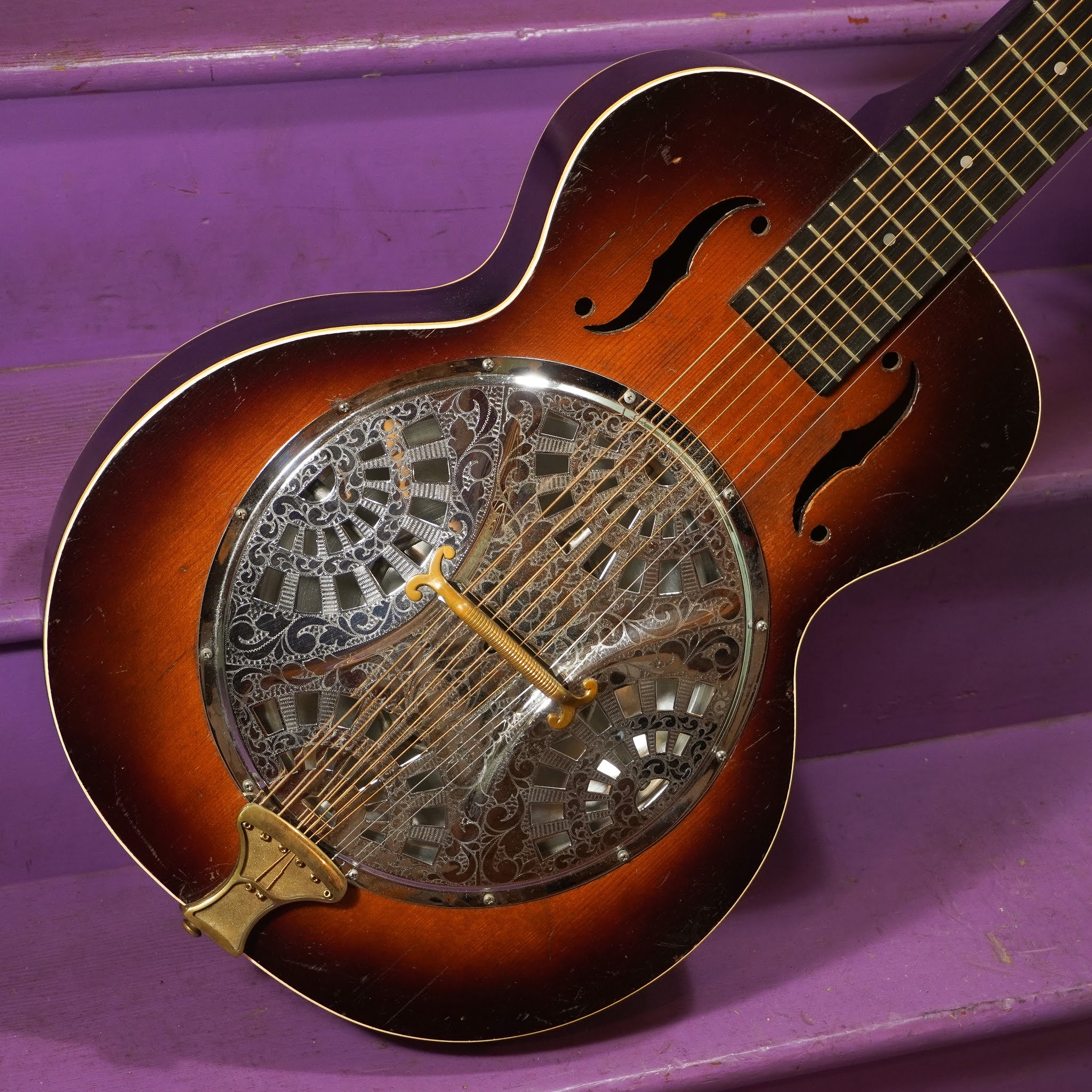 1938 Dobro 8String "Norwood Chimes" Custom Squareneck Resonator Guitar
