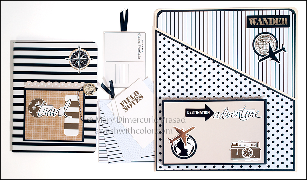 Awash with Color Teresa Collins Travel Journal & Organizer Plus Giveaway