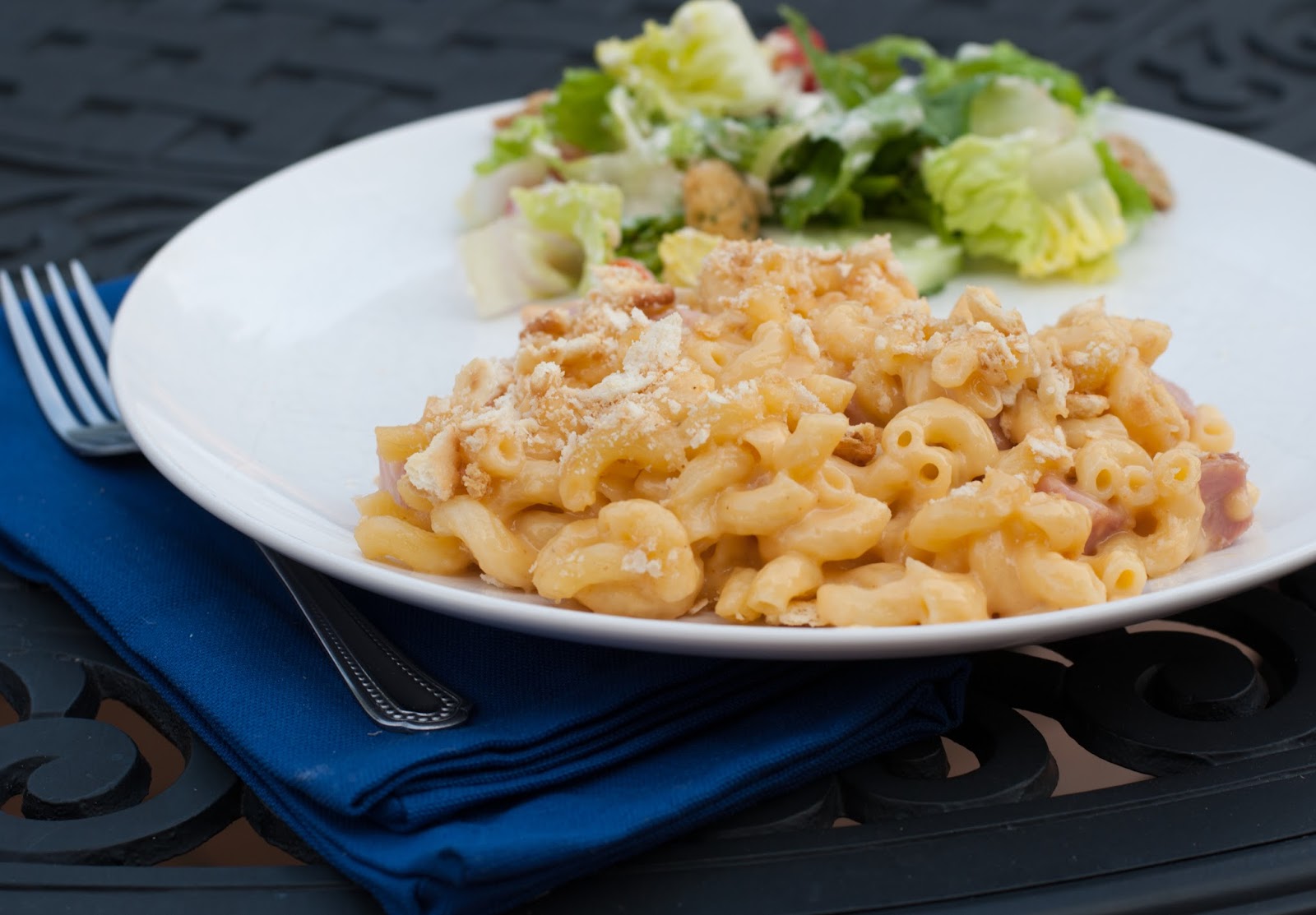 Ali à la mode Macaroni and Cheese with Ham