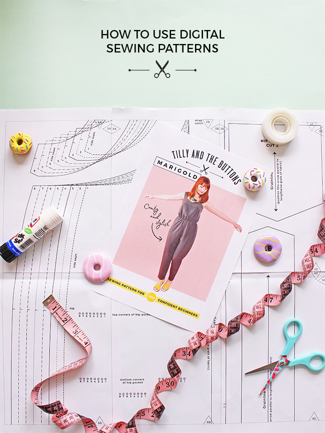 Tilly and the Buttons: How to Use Digital Sewing Patterns