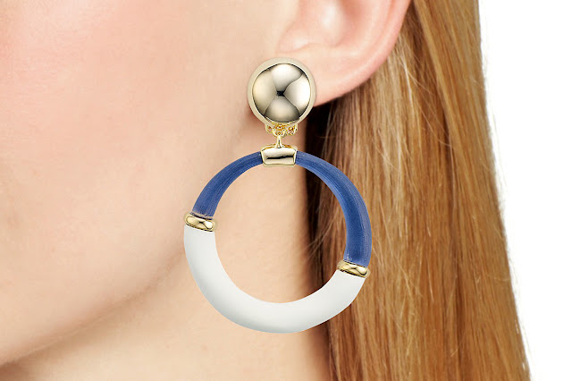 metal earrings