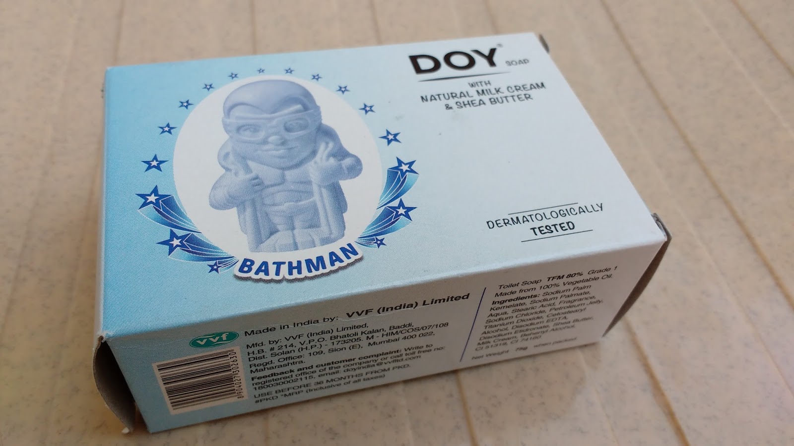 doy baby soap