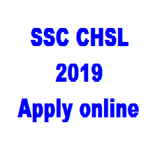 SSC CHSL 2019 Online Form