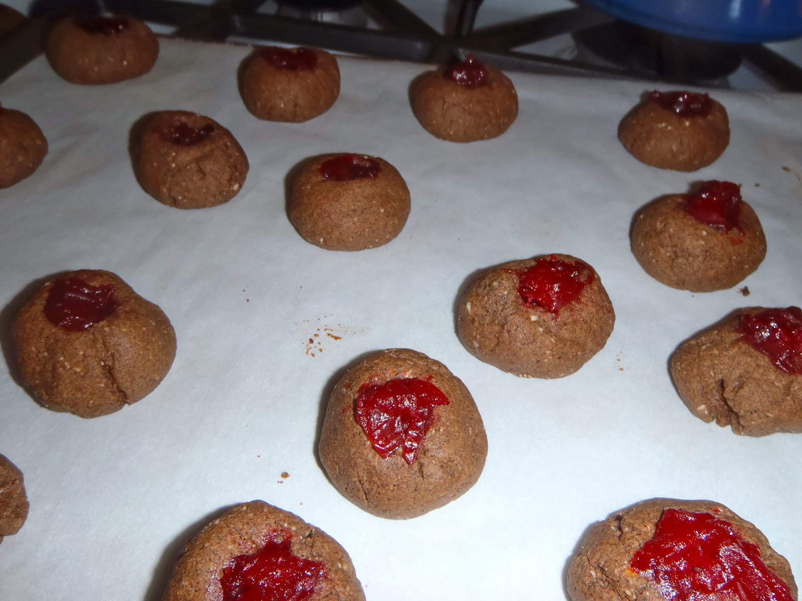 Slovenian Roots Quest Ajdovčki, or Buckwheat Thumbprint Cookies