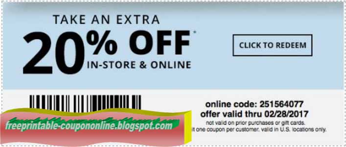 rack room coupon in store