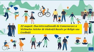 22 august: Ziua Internațională de Comemorare a Victimelor Actelor de Violență Bazate pe Religie sau Credință