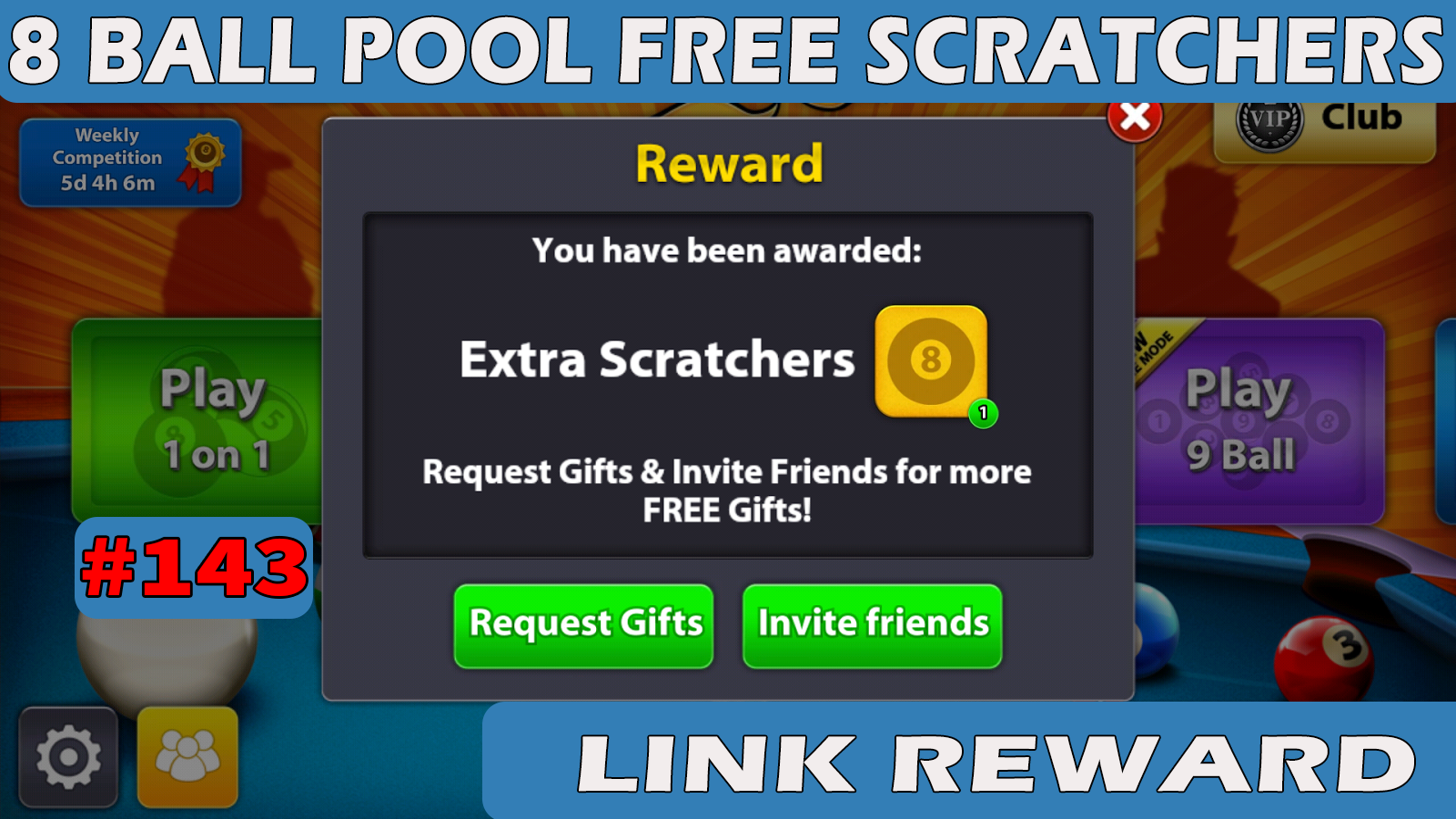 8 BALL POOL REWARD LINKS // FREE COINS AND FREE SPIN // 27th FEBRUARY