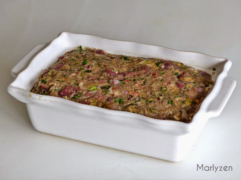 Terrine de canard noisettes et pistaches de Brigitte Marlyzen, cuisine revisitée