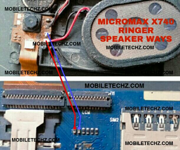 Micromax-x740-Ringer-Speaker-Ways
