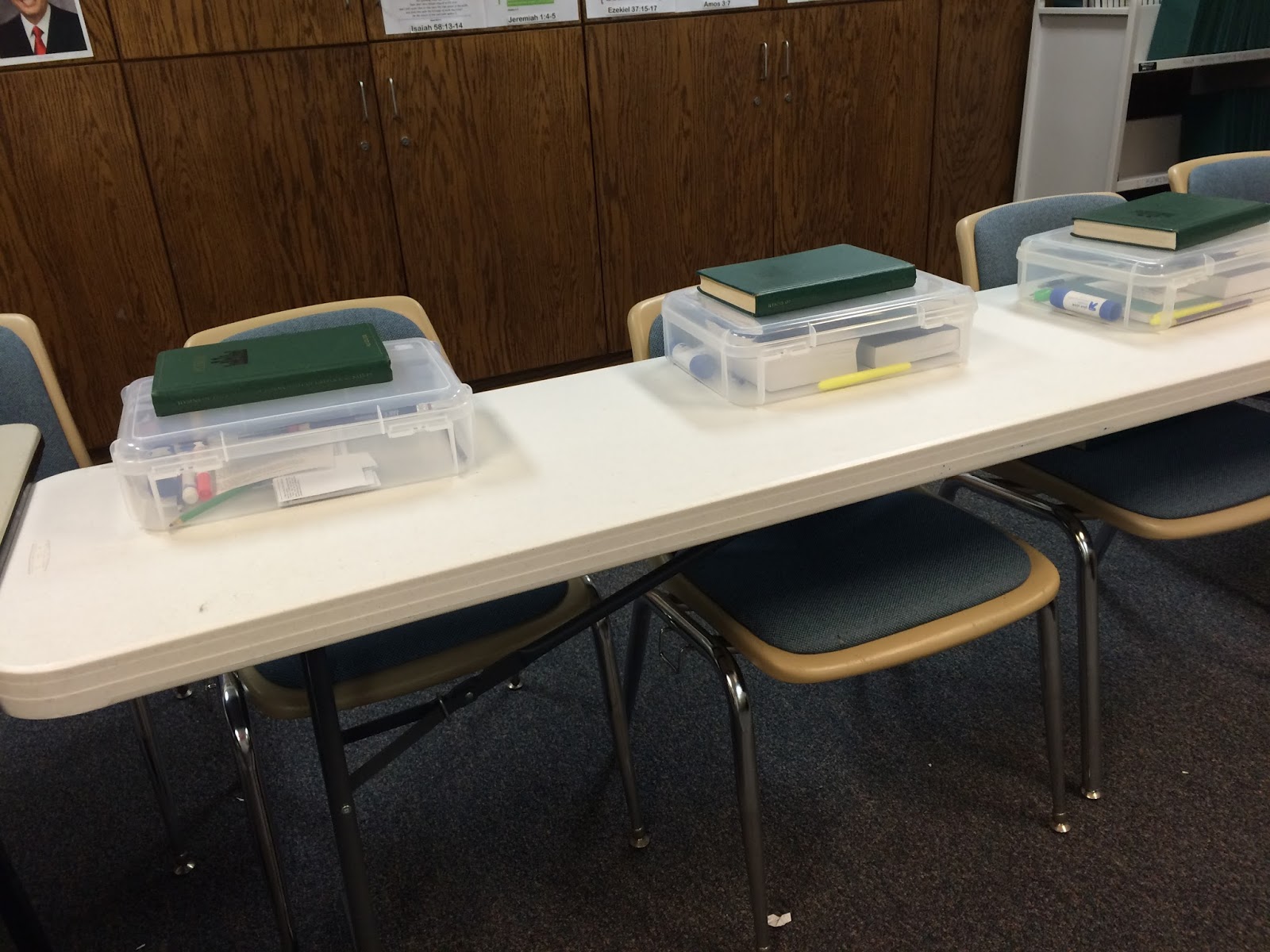 Seminary At Six AM (And Youth Activities at Any Time): Classroom Order ...