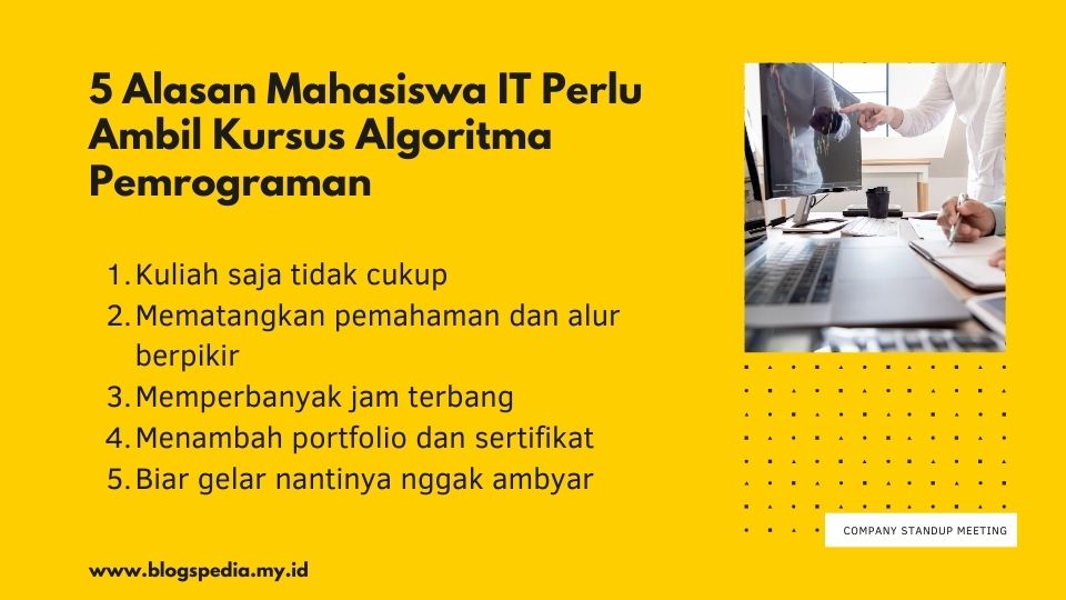 alasan kursus pemrograman alasan kursus pemrograman di luar kampus