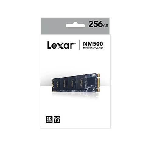 Ổ Cứng SSD Lexar NM500 PCIe M.2 2280 NVMe 256GB 4 Ổ Cứng SSD Lexar NM500 PCIe M.2 2280 NVMe 256GB