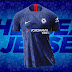 Nike's Chelsea Home Jersey Design in Photoshop cc 2019 by M Qasim Ali