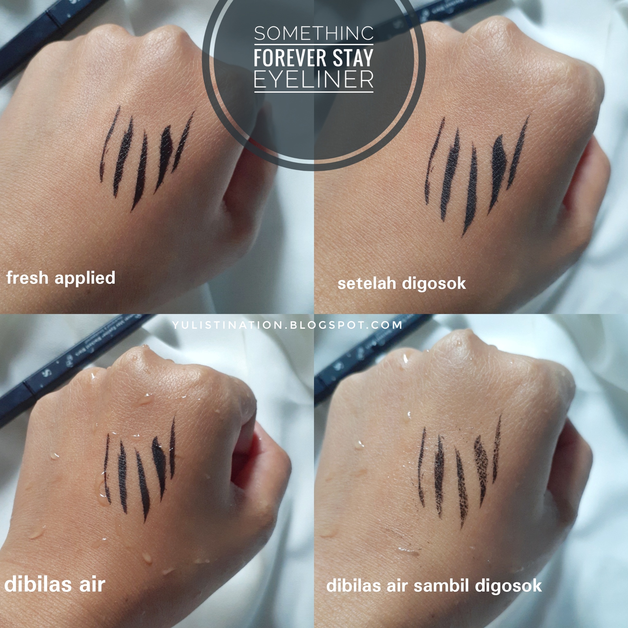 REVIEW Somethinc Forever Stay Eyeliner The Yulistinay's Diary