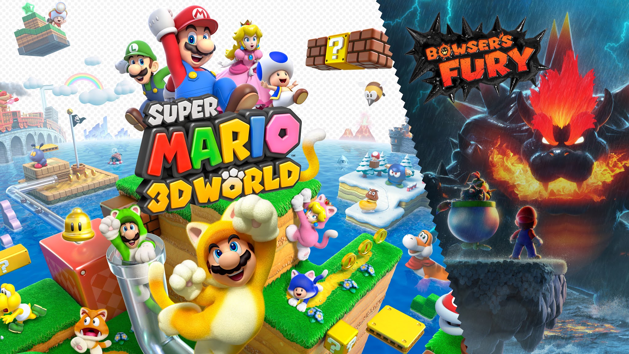 Super Mario 3D World + Bowser's Fury - Meus Jogos