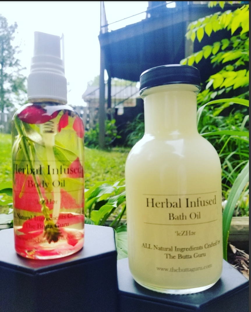 Herbal Infused Bath and Body Oils by The Butta Guru