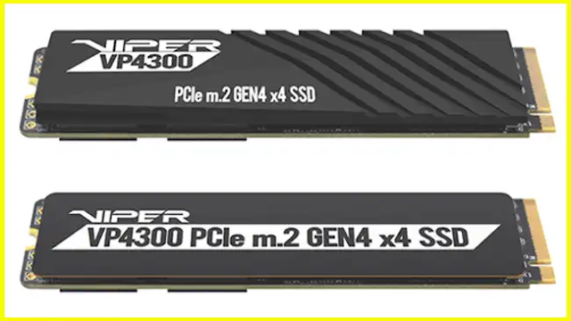 Patriot Viper VP4300, one of the fastest SSDs on the market