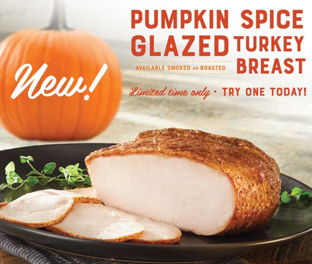 Honey Baked Ham Company Tests New Pumpkin Spice Glazed Turkey Breast