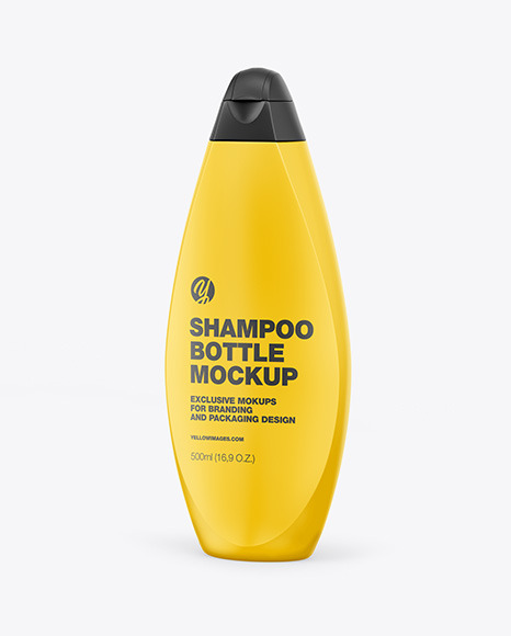 Download Plastic Shampoo Bottle Mockup