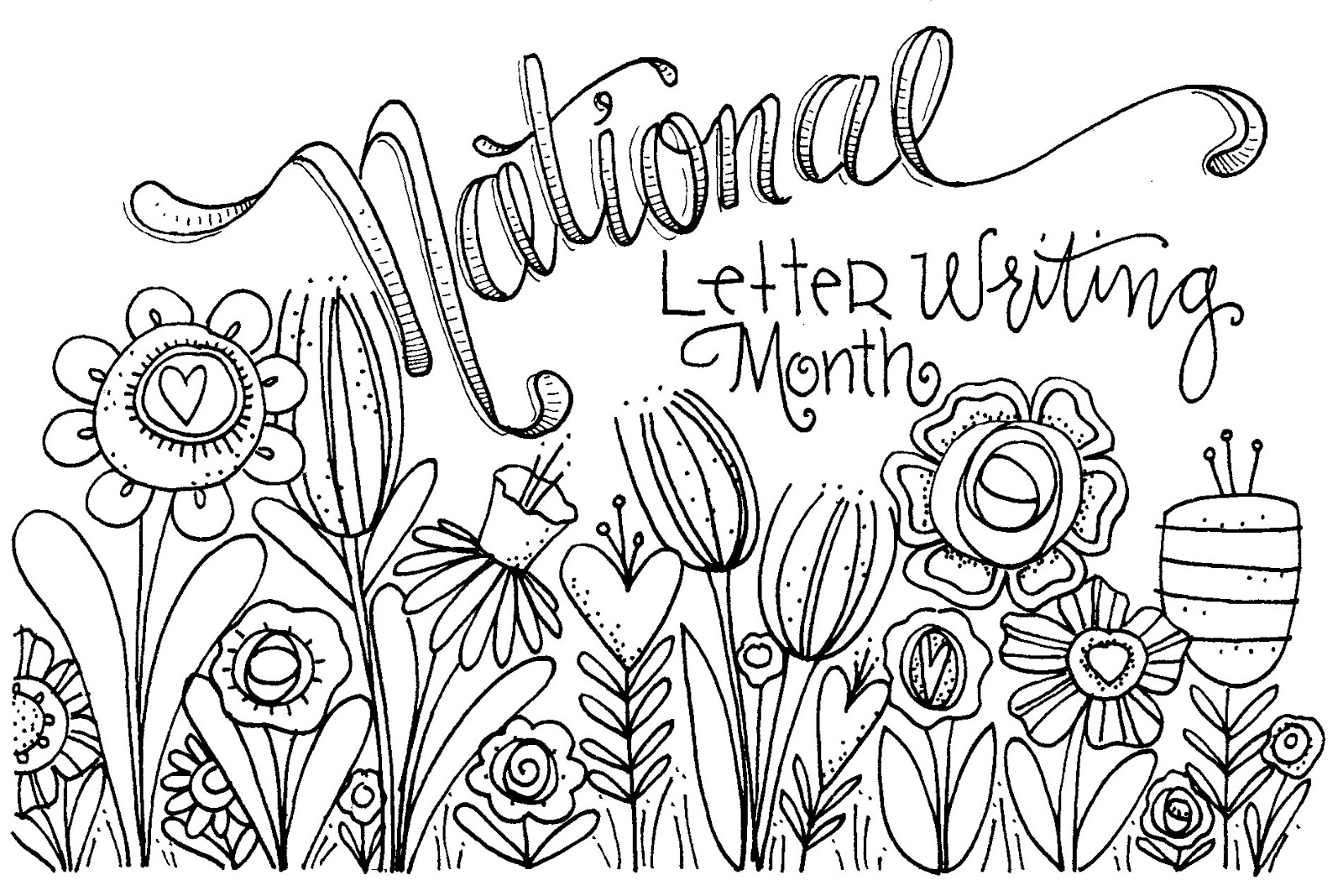 Lindsay Ostrom National Letter Writing Month 2016