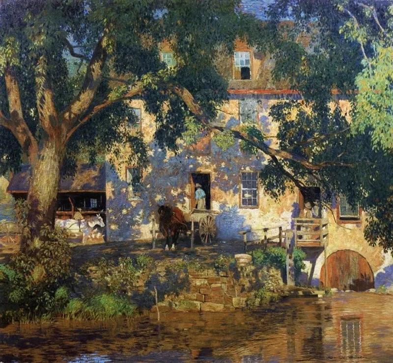 Daniel Garber 1880-1958 | American Impressionist painter