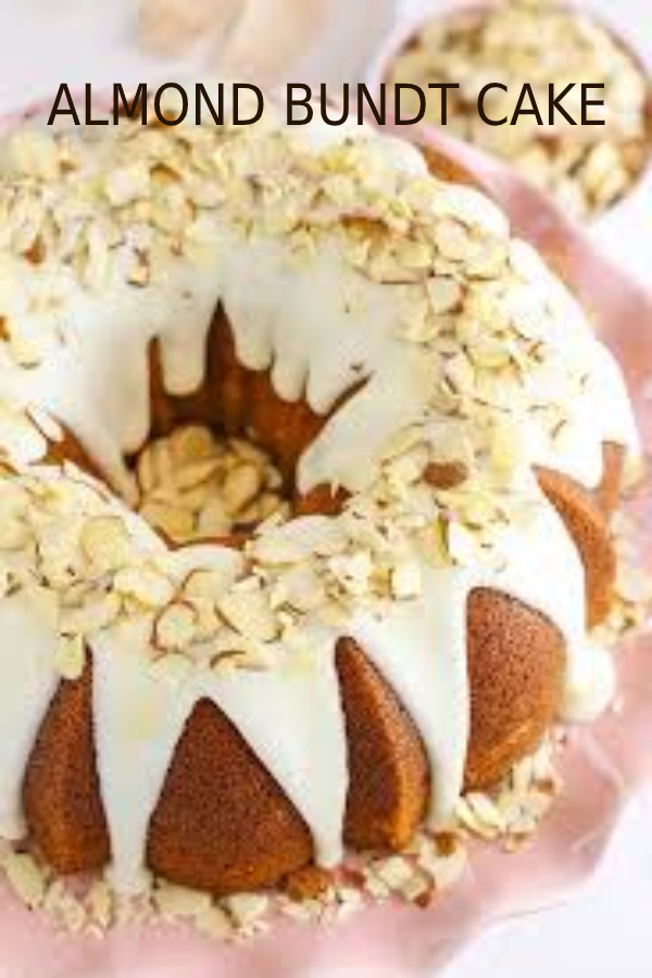 ALMOND BUNDT CAKE happy cook