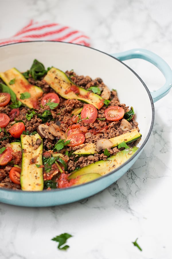 Paleo One Pot Lasagna Skillet #paleo #healthydiet #whole30 #lasagna #lowcarb Paleo One Pot Lasagna Skillet #paleo #healthydiet #whole30 #lasagna #lowcarb