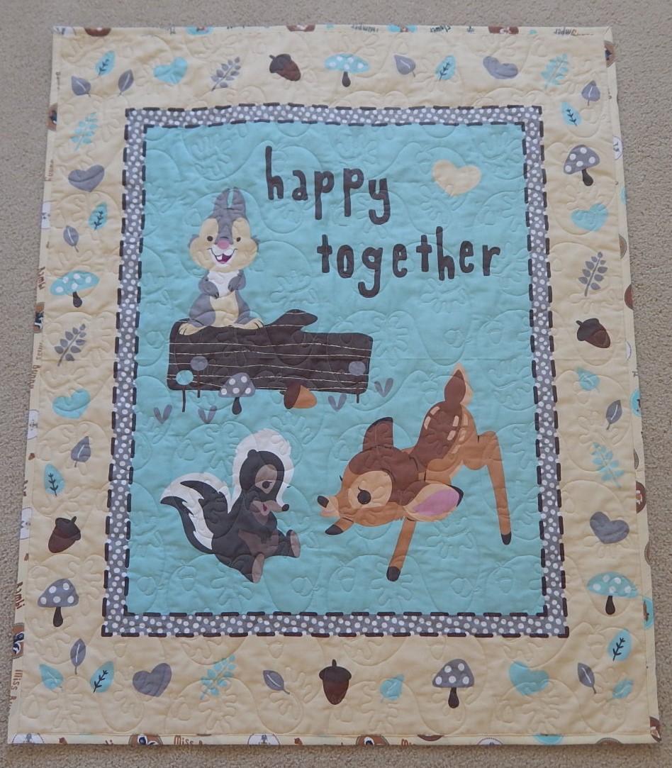 Jewells Day 2 of catch up = Cot Quilt Panels