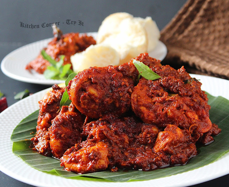 Chicken Ghee Roast/ Mangalore style Chicken Ghee Roast