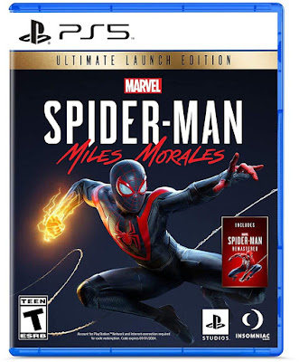 Marvels Spider Man Miles Morales Game Cover Ps5 Ultimate Launch Edition